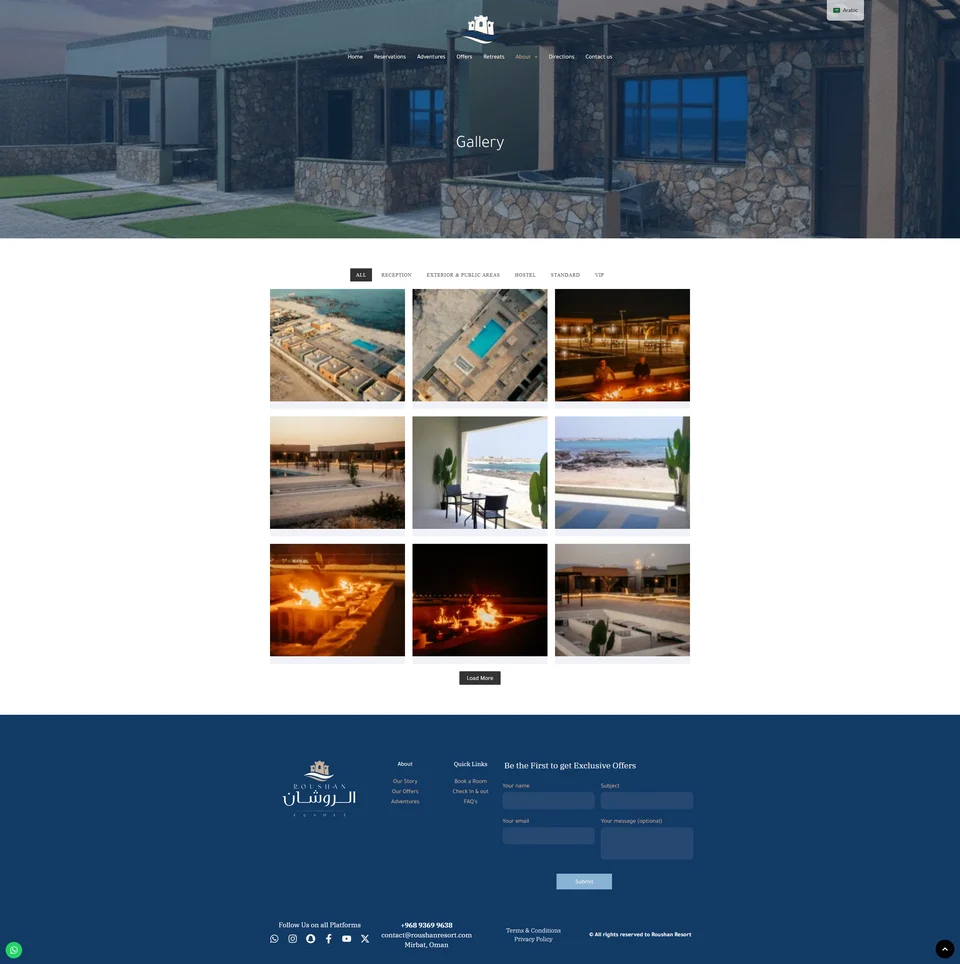 Roushan Resort — Property discovery