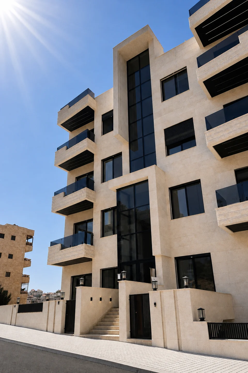 Levant Residences — Exterior and arrival