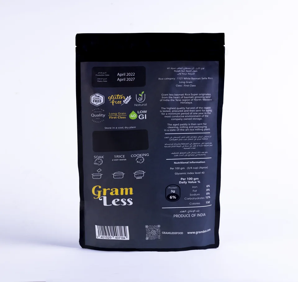 GramLess — Product Photography — selected view