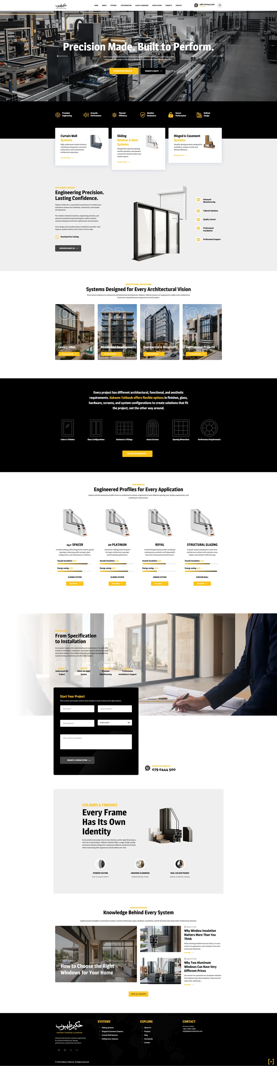 Hakeem — Systems, Structure & Digital Experience