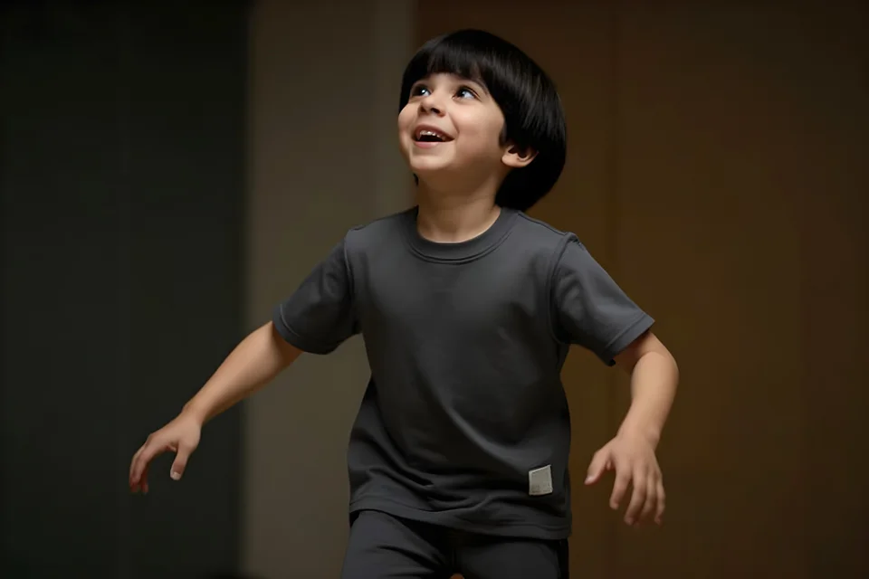 Courts multichannel content — Kidswear / black tee