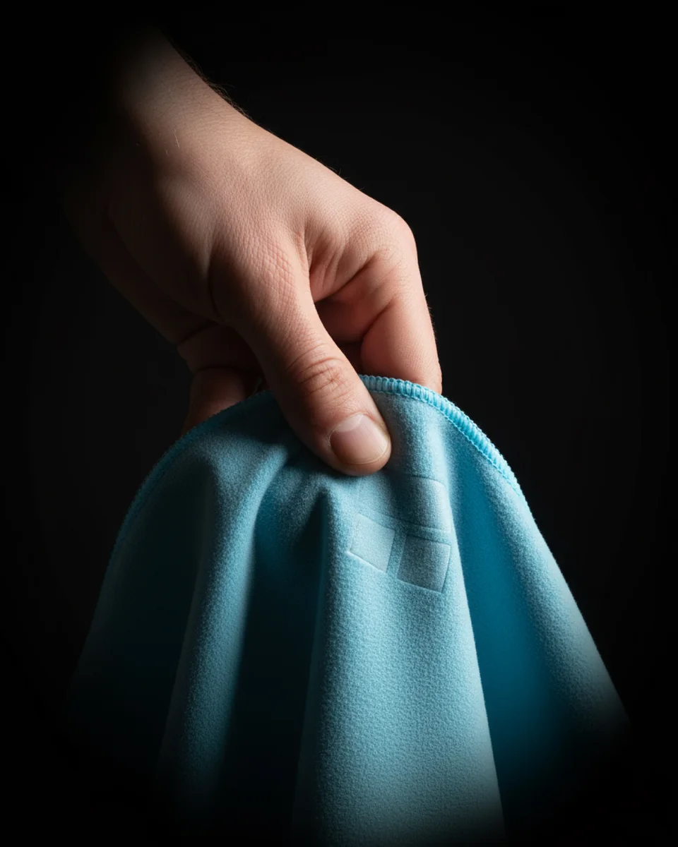 Courts 35% campaign — Product detail / fabric and logo