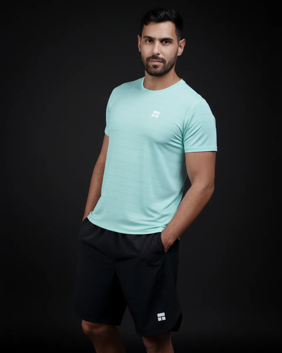 Courts 35% campaign — Menswear / mint shirt portrait