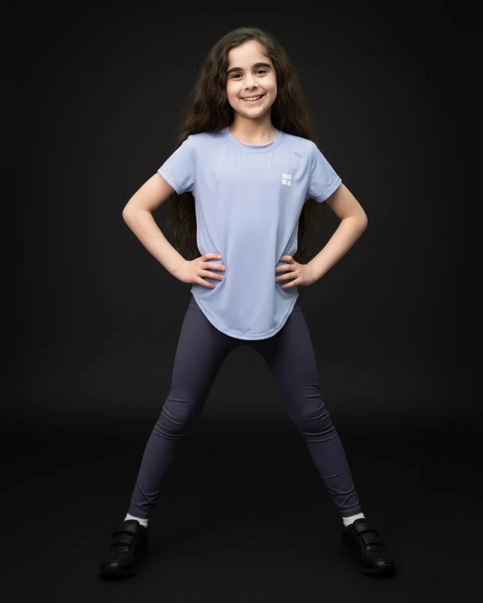 Courts 35% campaign — Kidswear / blue shirt portrait