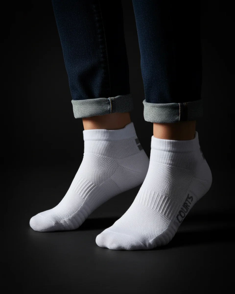 Courts 35% campaign — Accessories / socks and footwear