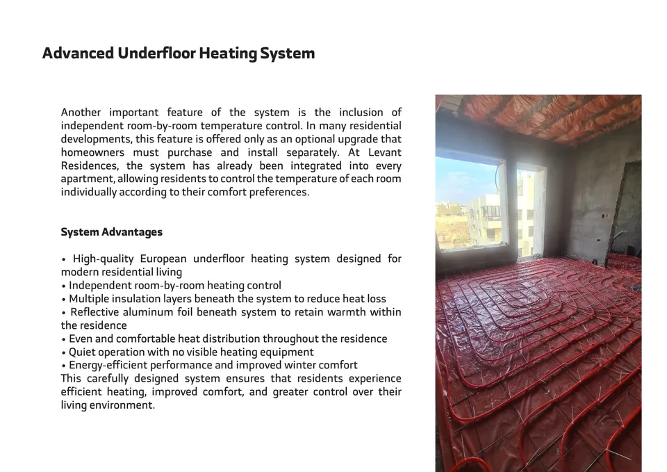 Levant Residences — The Company Profile — page 17