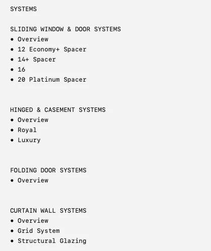 Hakeem — Systems content outline