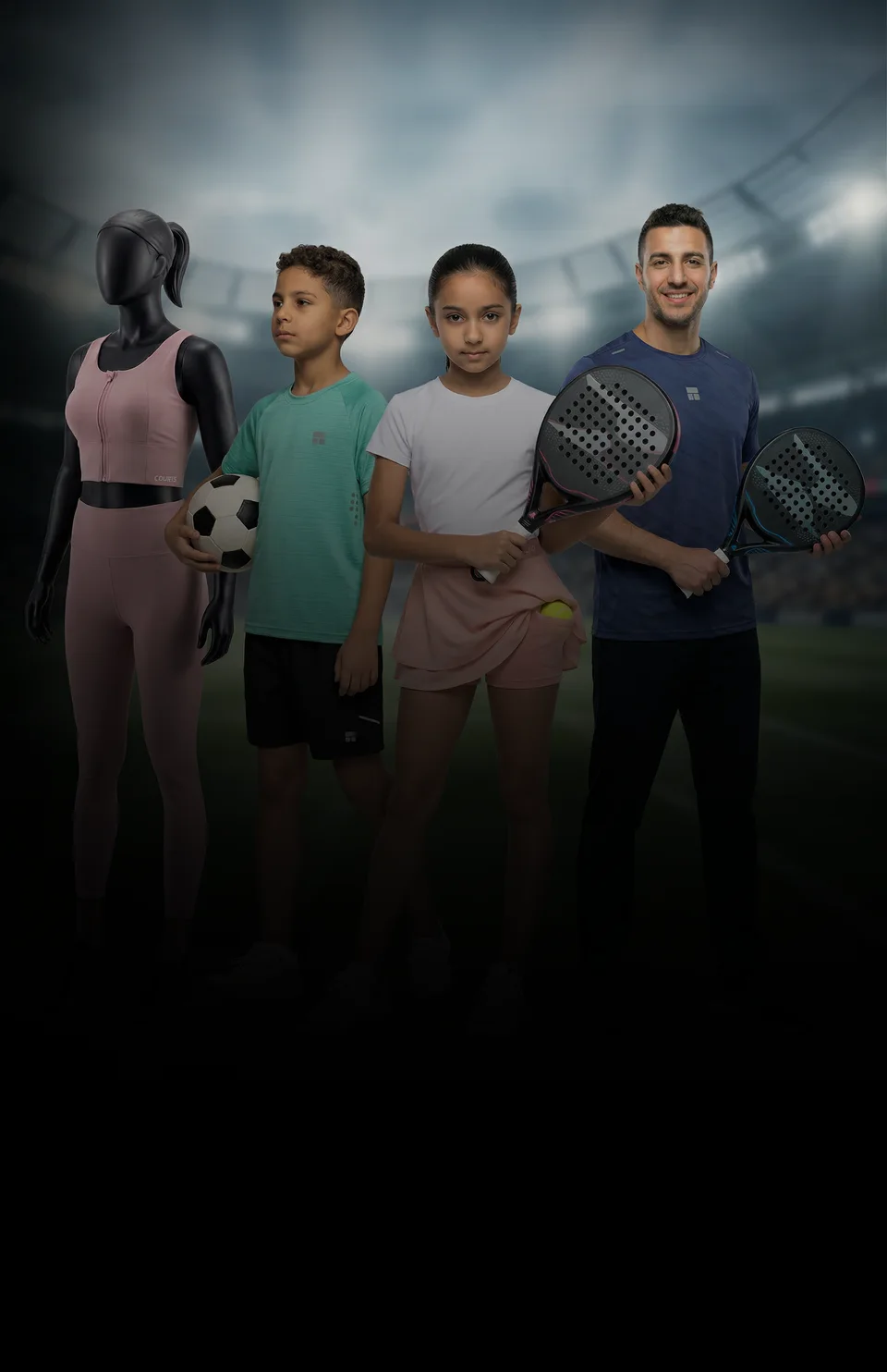 Courts multichannel content — New arrivals / portrait