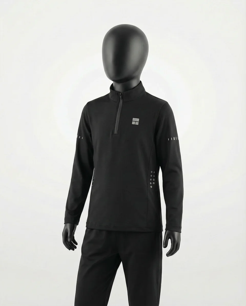 Courts product imagery — Kids / JACK361-BLK / view 01
