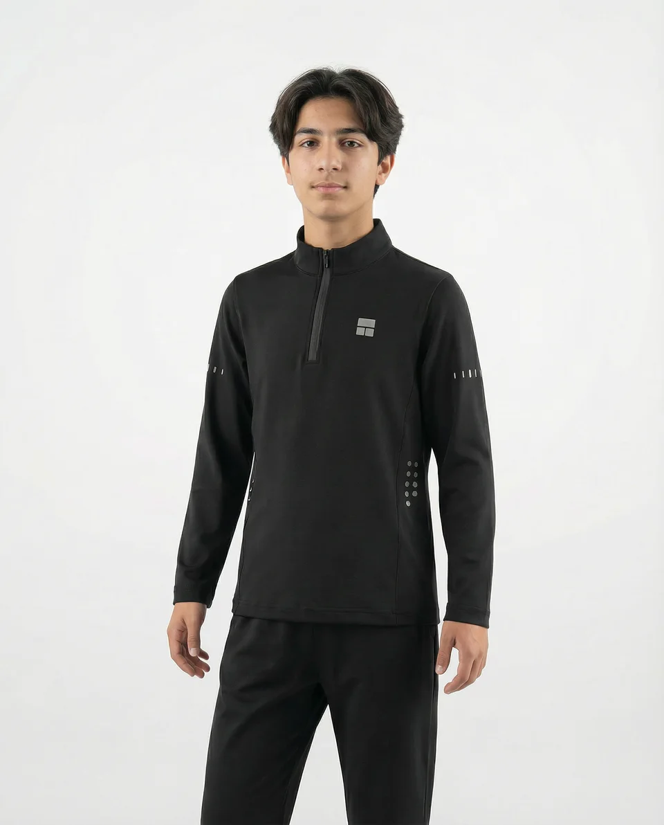 Courts product imagery — Kids / JACK361-BLK / view 02