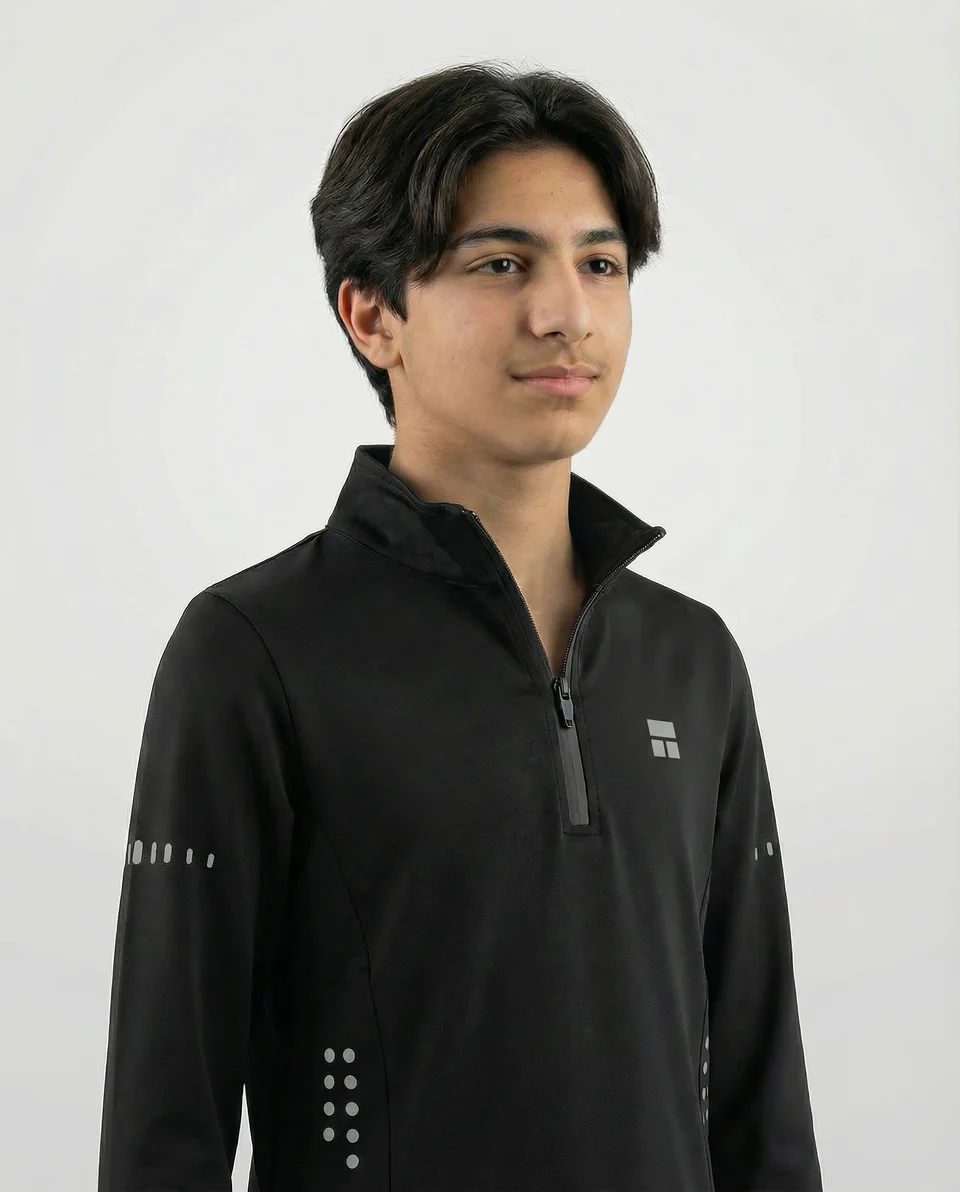 Courts product imagery — Kids / JACK361-BLK / view 06