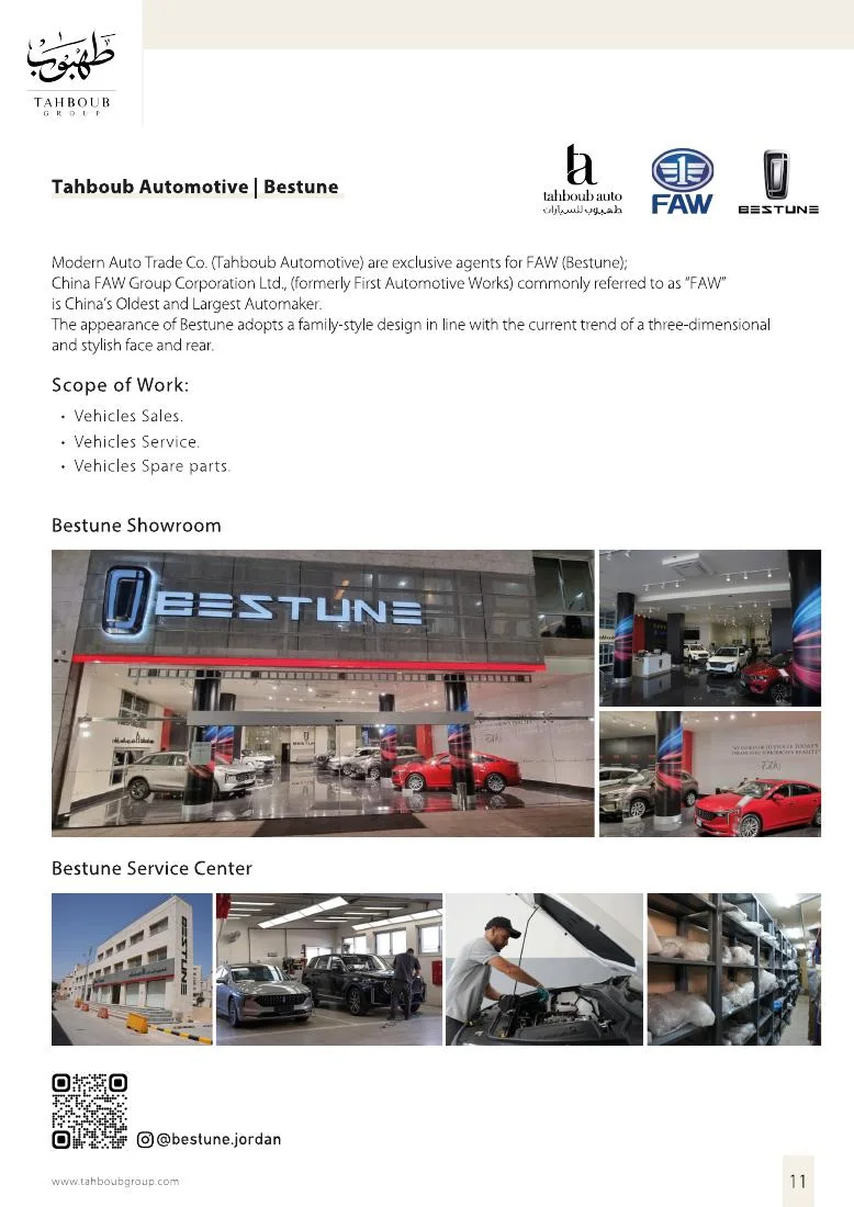 Tahboub Group — The Corporate Profile — page 11