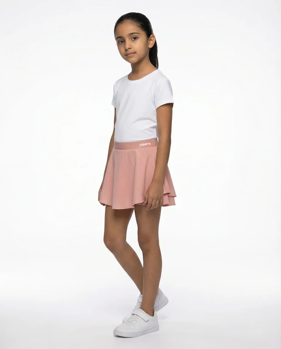 Courts product imagery — Kids / SHORT332-PNK / view 06