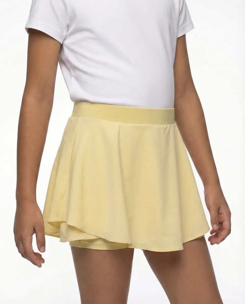 Courts product imagery — Kids / SHORT332-YLW / view 02