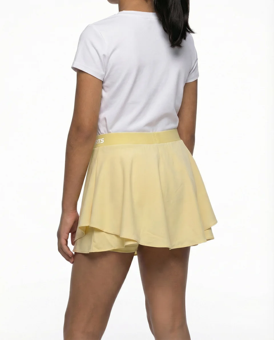 Courts product imagery — Kids / SHORT332-YLW / view 04