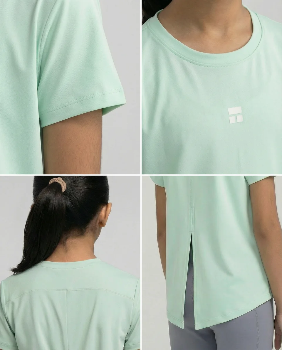 Courts product imagery — Kids / TSH315-GRN / view 06