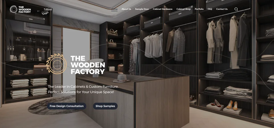 The Wooden Factory — Brand to Digital Experience