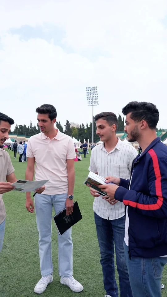 Film still at 18.24s. Tahboub Group — University of Jordan Event.