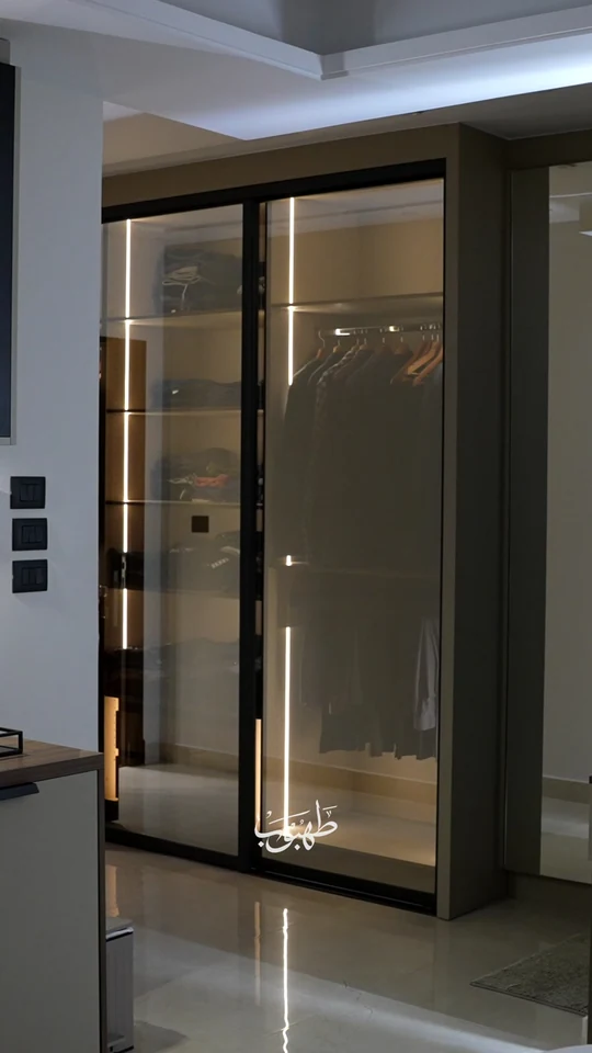 Tahboub Home — Bedroom & Dressing Suite. Film still at 18.26s.