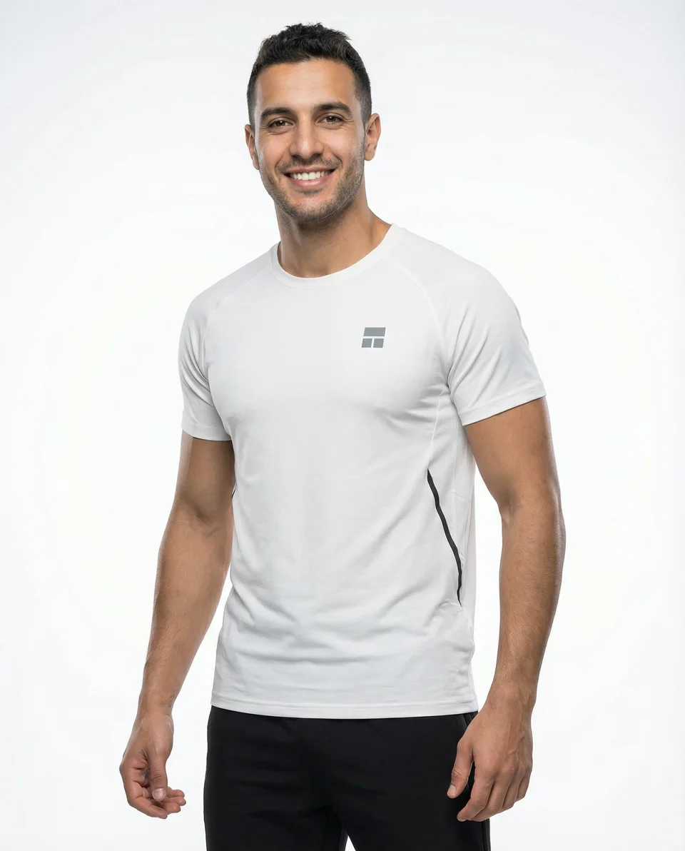 Courts product imagery — Men / TS1120-WHT / view 01