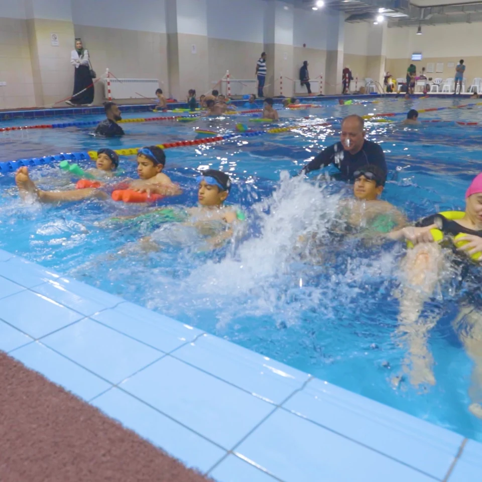 GoldFish Swimming Academy — Square Treatment