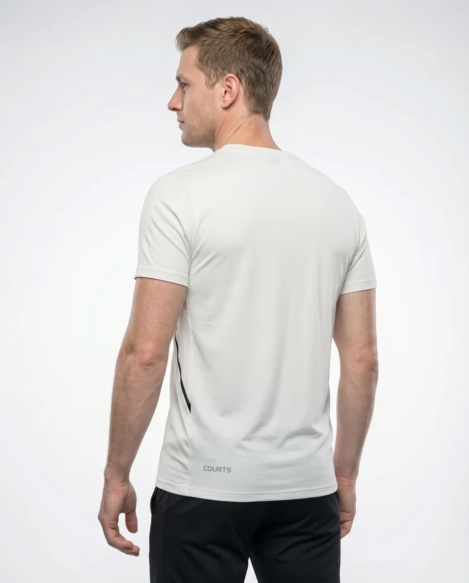Courts product imagery — Men / TS1120-WHT / view 04