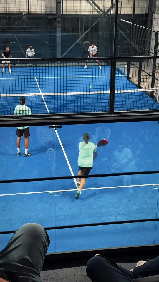 Courts Sport — Padel Players, Event Reel. Film still at 18.46s.