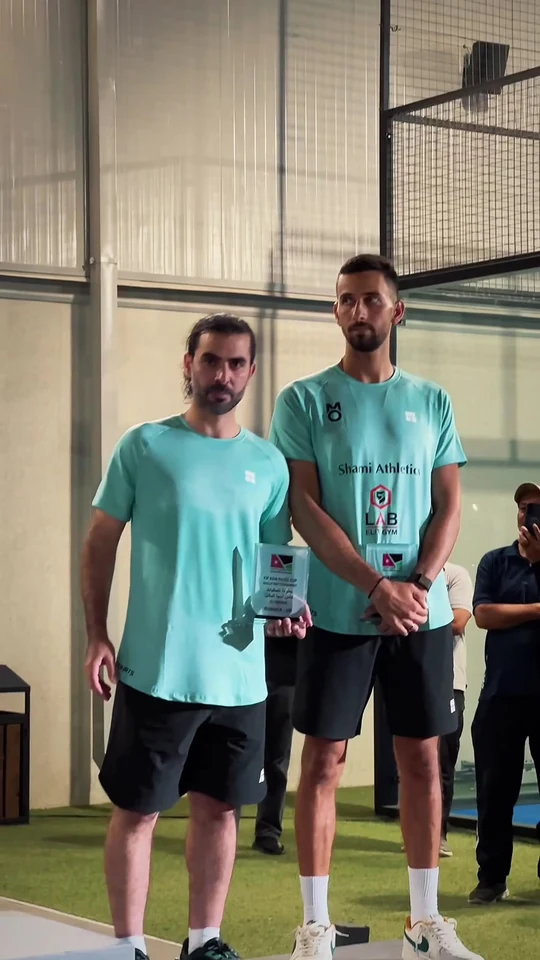 Courts Sport — Padel Players, Event Reel. Film still at 24.35s.