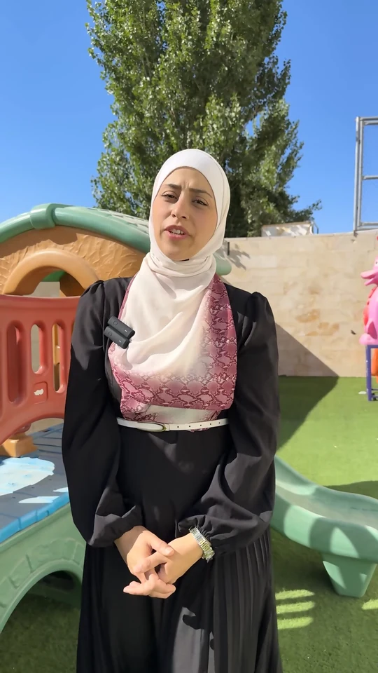 Al-Salt Modern School — The Outdoor Play Area. Film still at 0.92s.