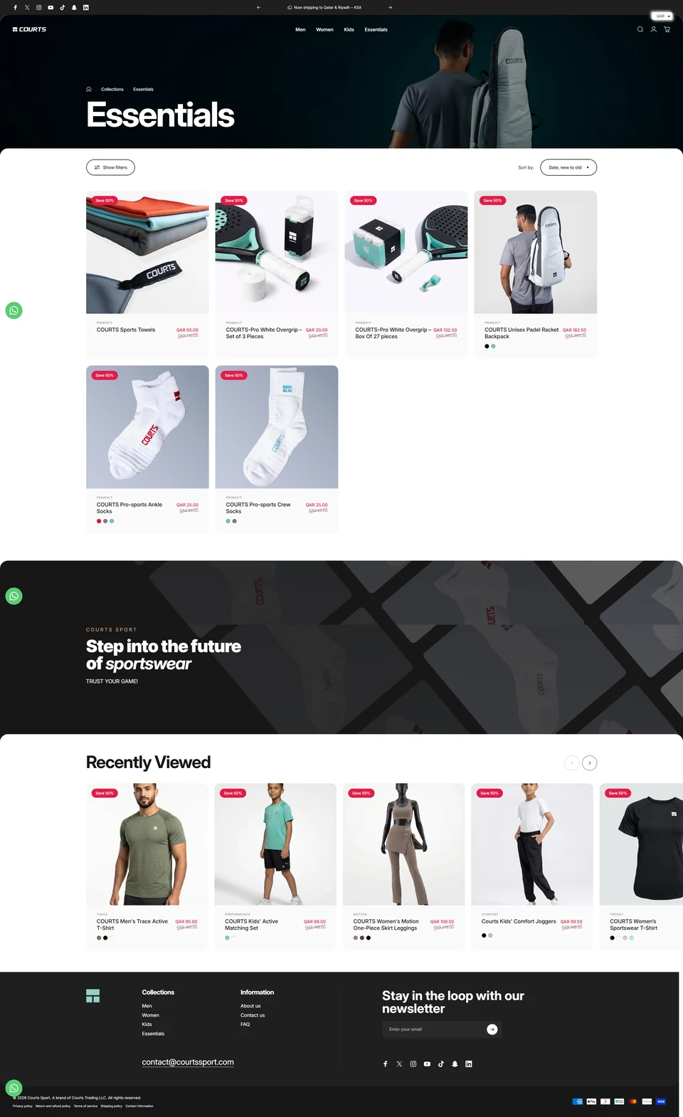 Courts — Essentials collection
