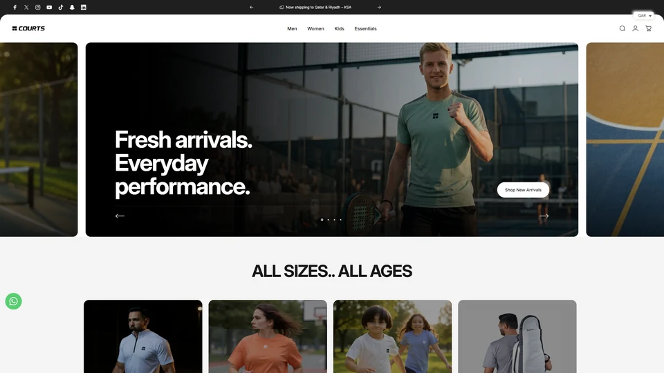 Courts — E-commerce & Product Architecture