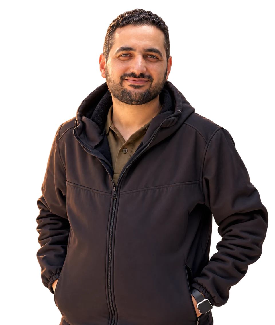 Mosab — isolated portrait layer