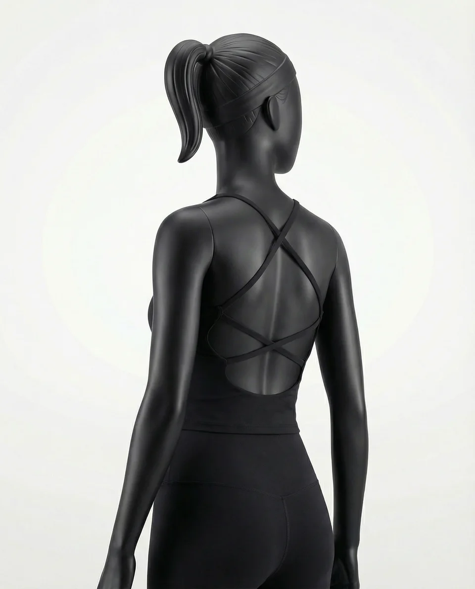 Courts product imagery — Women / BRA252-BLK / view 02