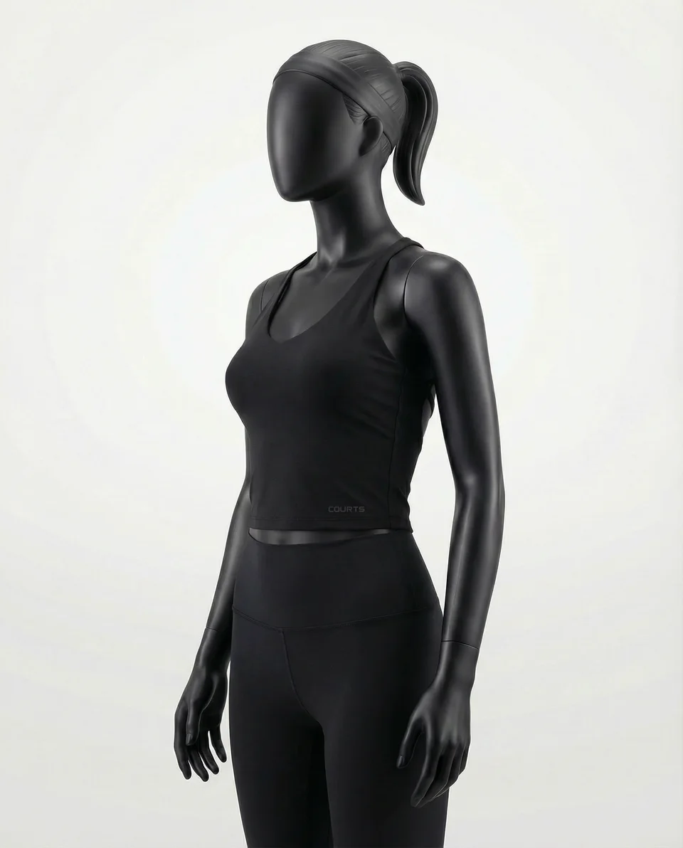 Courts product imagery — Women / BRA252-BLK / view 03