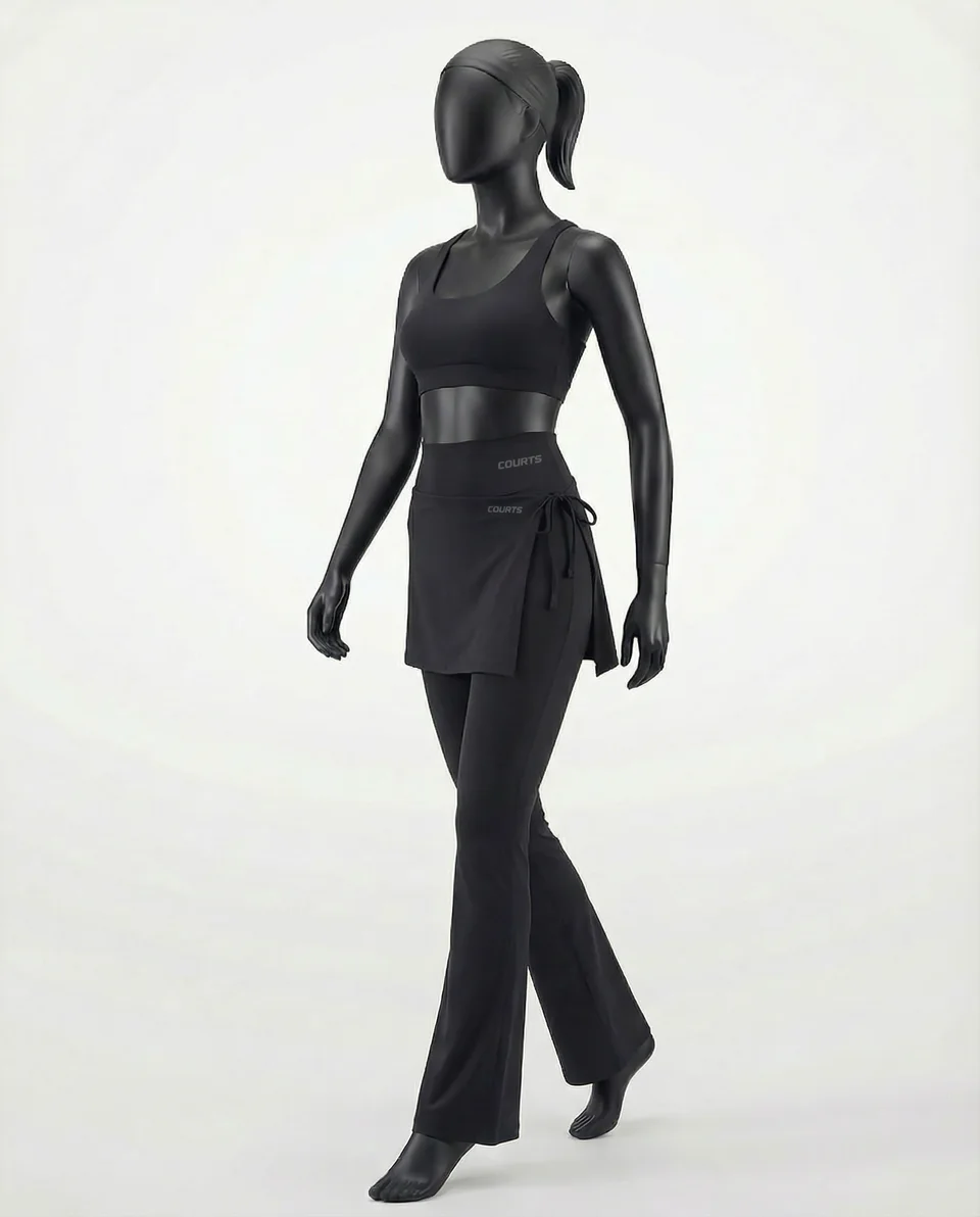 Courts product imagery — Women / PNS233-BLK / view 07