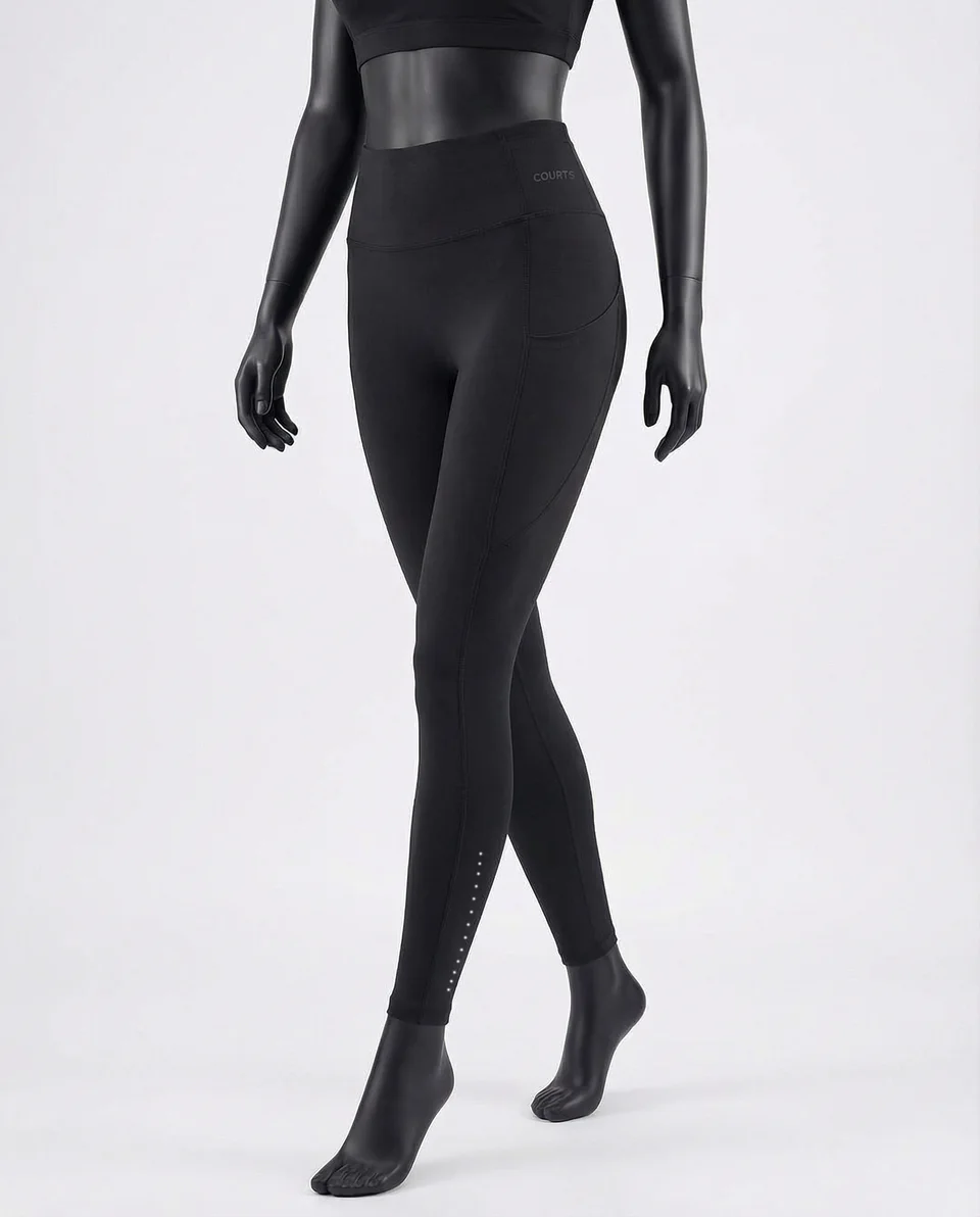 Courts product imagery — Women / PNTS223-BLK / view 01