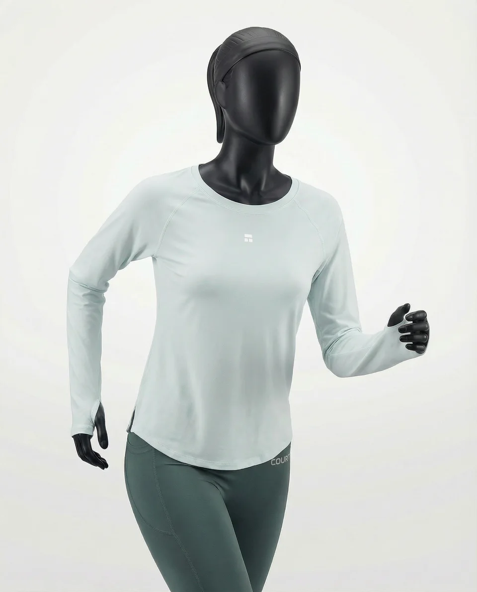 Courts product imagery — Women / TSH221-GRN / view 03