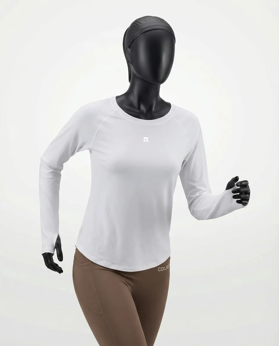 Courts product imagery — Women / TSH221-WH / view 10